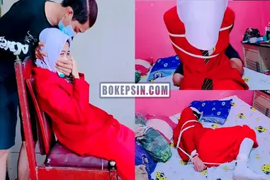 Bokep Indo Ukhti ABG SMP Hijab Diikat BDSM Brutal Lumer