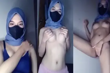 Ukhti Alina Jilbab Colmek Binal Goyang Dildo Live Panas